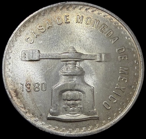 1980 mexico silver onza - 1980, 1