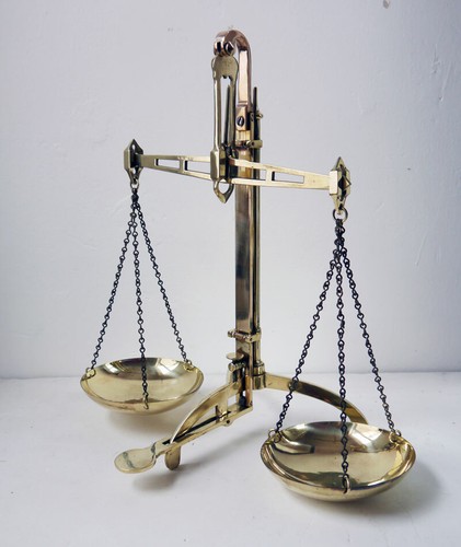 Antique brass bankers - antique,