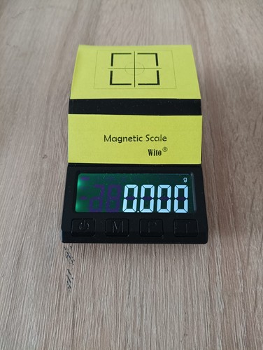 Magnetic scale testing - scale,